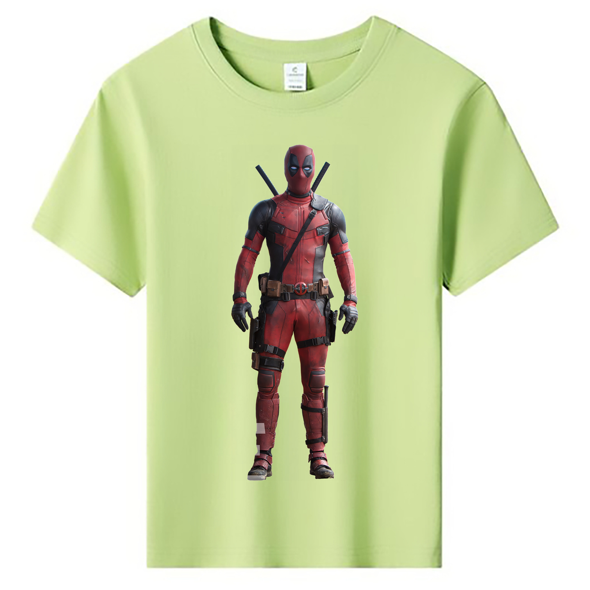 （画像用） Deadpool デッドプール 綿100％キッズTシャツ（フロントプリント）
